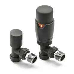 Brenton Thermostatic Radiator Valves - Anthracite