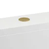 Britton Bathrooms Cistern Flush Button - Brushed Brass