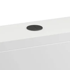 Britton Bathrooms Cistern Flush Button - Matt Black