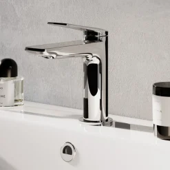 Britton Bathrooms Greenwich Mono Basin Mixer Tap - Chrome