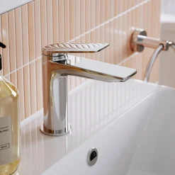 Britton Bathrooms Greenwich Mono Basin Mixer Tap - Chrome