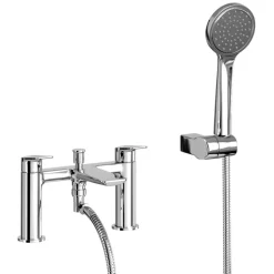 Britton Bathrooms Greenwich Bath Shower Mixer Tap - Chrome