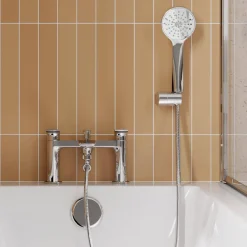 Britton Bathrooms Greenwich Bath Shower Mixer Tap - Chrome
