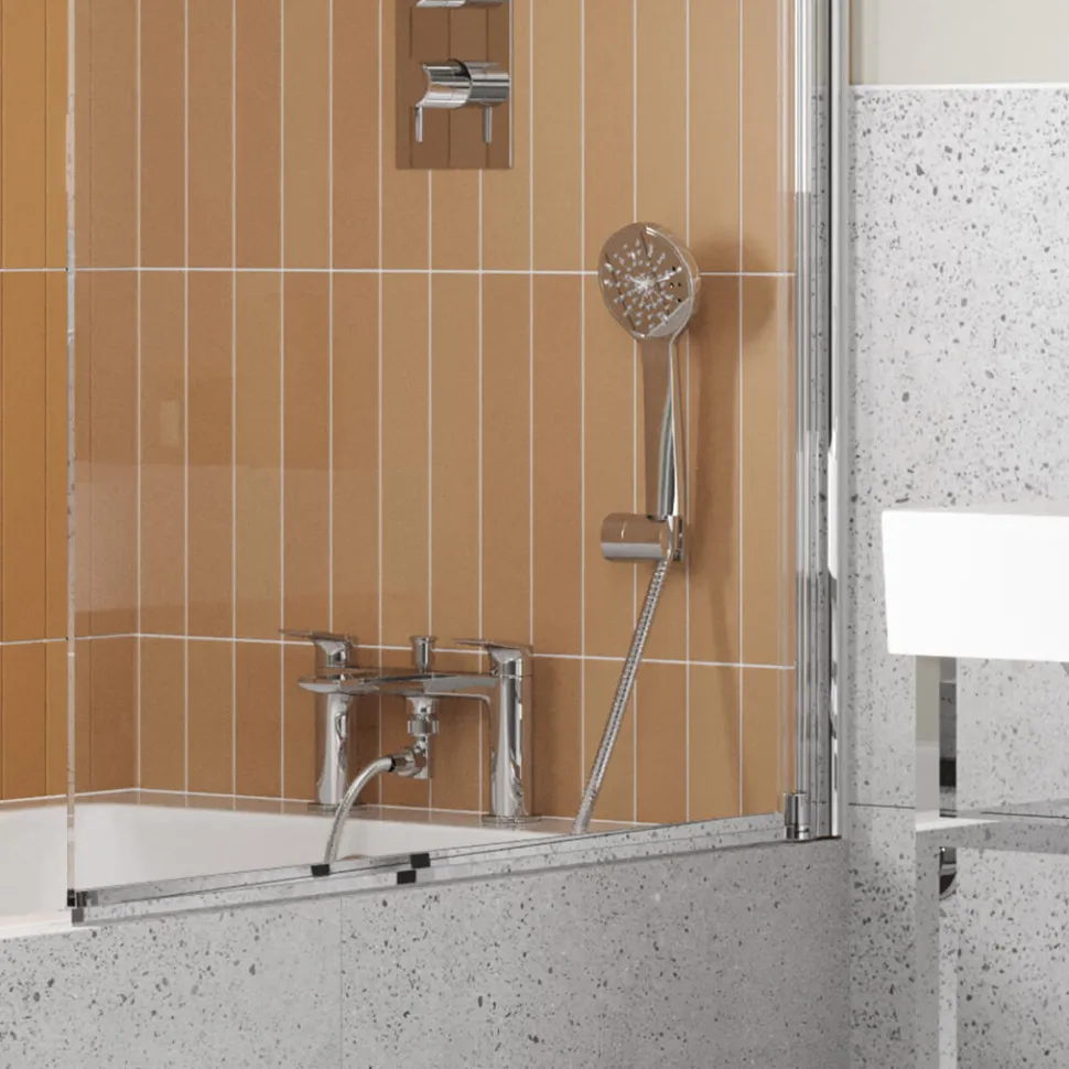 Britton Bathrooms Greenwich Bath Shower Mixer Tap - Chrome