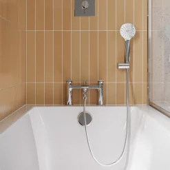 Britton Bathrooms Greenwich Bath Shower Mixer Tap - Chrome