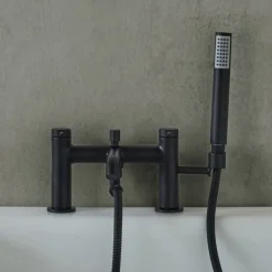 Britton Bathrooms Hoxton Bath Shower Mixer Tap - Matt Black