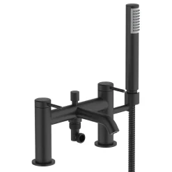 Britton Bathrooms Hoxton Bath Shower Mixer Tap - Matt Black