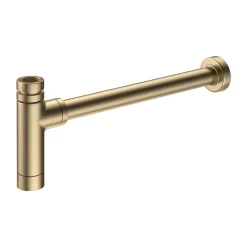 Britton Bathrooms Hoxton Bottle Trap - Brushed Brass