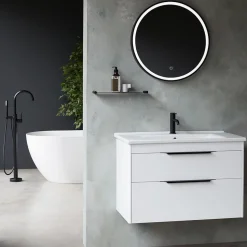 Britton Bathrooms Hoxton Shelf - Matt Black