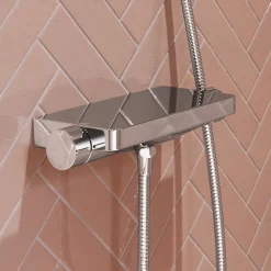 Britton Bathrooms Hoxton Thermostatic Shower Valve - Chrome