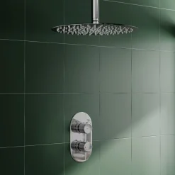 Brooke Concealed Shower Valve & Fixed Shower Head Package