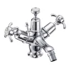 Burlington Anglesey Bidet Mixer Tap with Pop Up Waste