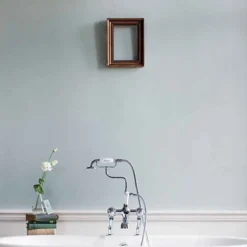 Burlington Anglesey Deck Mounted Bath Shower Mixer with Straight Valves