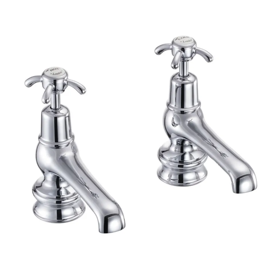Burlington Anglesey 5 Inch Basin Pillar Taps