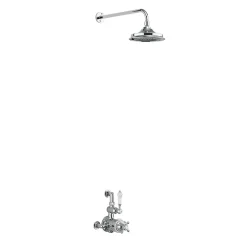 Burlington Avon Exposed Thermostatic Shower Kit with AirBurst Shower Head