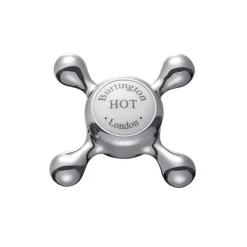 Burlington Claremont Bidet Mixer Tap with Pop Up Waste