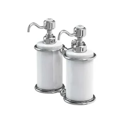 Burlington Double Soap Dispenser