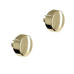 Burlington Gold Toilet Pan Covers