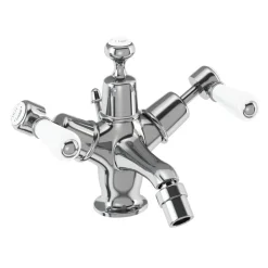 Burlington Kensington Bidet Mixer Tap with Pop Up Waste