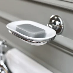 Burlington Wall Mounted Ceramic Soap Dish