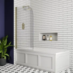 Butler & Rose Art Deco Shower Bath & Shower Screen