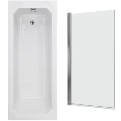 Butler & Rose Art Deco Shower Bath & Shower Screen