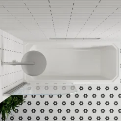 Butler & Rose Art Deco Shower Bath & Shower Screen