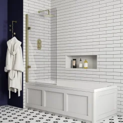 Butler & Rose Art Deco Shower Bath & Shower Screen