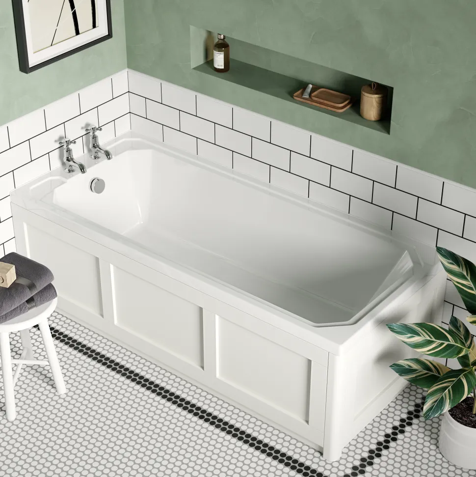 Butler & Rose Art Deco Single Ended Bath