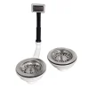 Butler & Rose Basket Strainer Wastes x 2 and Single Overflow Cover