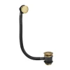 Butler & Rose Beatrice Brushed Brass Click Clack Bath Waste & Overflow