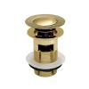 Butler & Rose Beatrice Brushed Brass Slotted Clicker Basin Waste