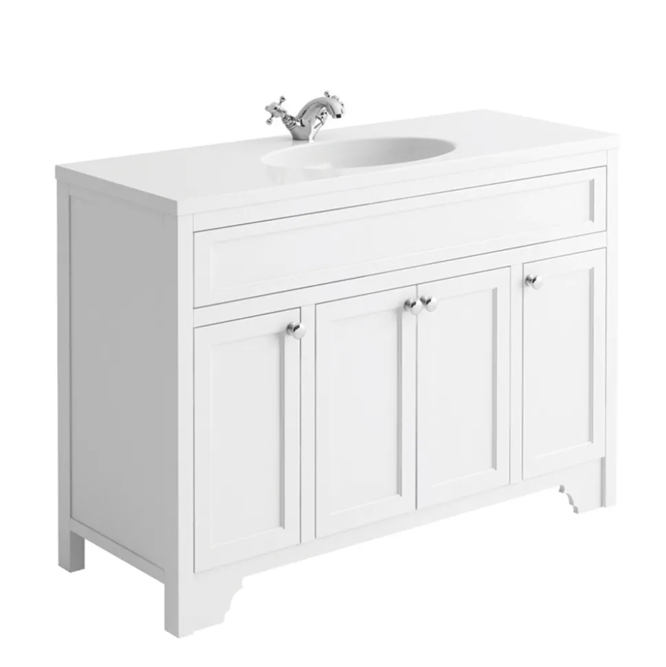 Butler & Rose Beatrice 1200mm Floorstanding Single Basin Vanity Unit