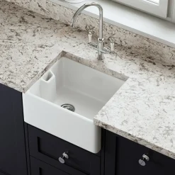 Butler & Rose Belfast / Butler Ceramic Fireclay Kitchen Sink - 460 x 380mm