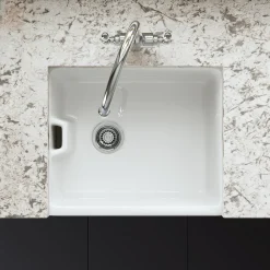 Butler & Rose Belfast / Butler Ceramic Fireclay Kitchen Sink - 460 x 380mm