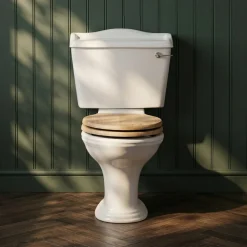 Butler & Rose Benedict Traditional Close Coupled Toilet (Excluding Seat)