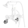 Butler & Rose Caledonia Wall Mounted Unions - Chrome