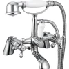 Butler & Rose Carlton Deck Mounted Bath Shower Mixer with Handset Kit