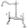 Butler & Rose Carlton Traditional Polished Chrome Kitchen Bridge Mixer and Complete Filter Kit