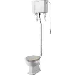 Butler & Rose Catherine High Level Toilet with Pan, Cistern & Flush Pipe Kit
