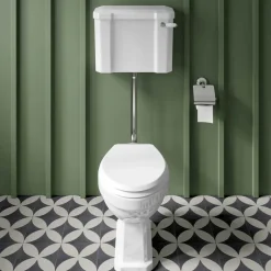 Butler & Rose Catherine Low Level Traditional Toilet - Pan & Cistern
