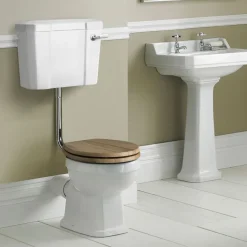 Butler & Rose Catherine Low Level Traditional Toilet - Pan & Cistern
