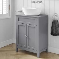 Butler & Rose Catherine 600mm Floorstanding Vanity Unit & Countertop