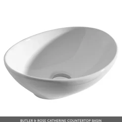 Butler & Rose Catherine 600mm Floorstanding Vanity Unit & Countertop