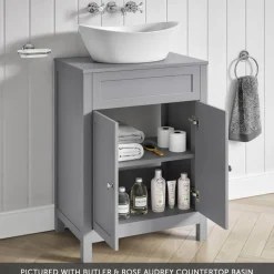 Butler & Rose Catherine 600mm Floorstanding Vanity Unit & Countertop