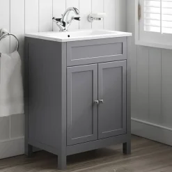 Butler & Rose Catherine Traditional Floorstanding Vanity Unit with Basin