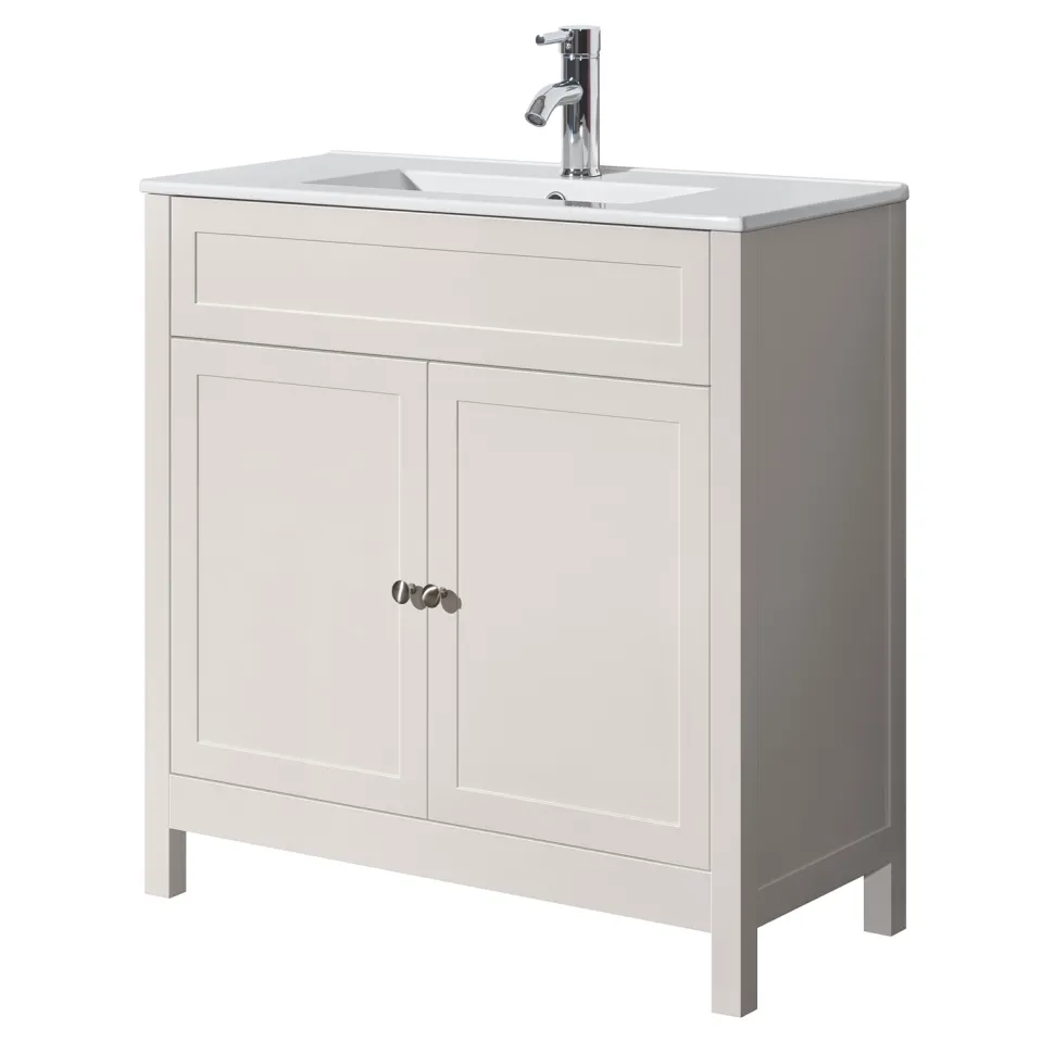 Butler & Rose Catherine Traditional 800mm Floorstanding Vanity Unit with Basin