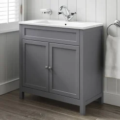 Butler & Rose Catherine Traditional 800mm Floorstanding Vanity Unit with Basin