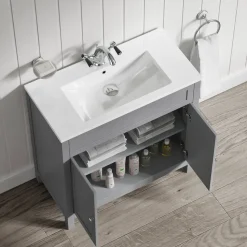 Butler & Rose Catherine Traditional 800mm Floorstanding Vanity Unit with Basin