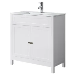Butler & Rose Catherine Traditional 800mm Floorstanding Vanity Unit with Basin